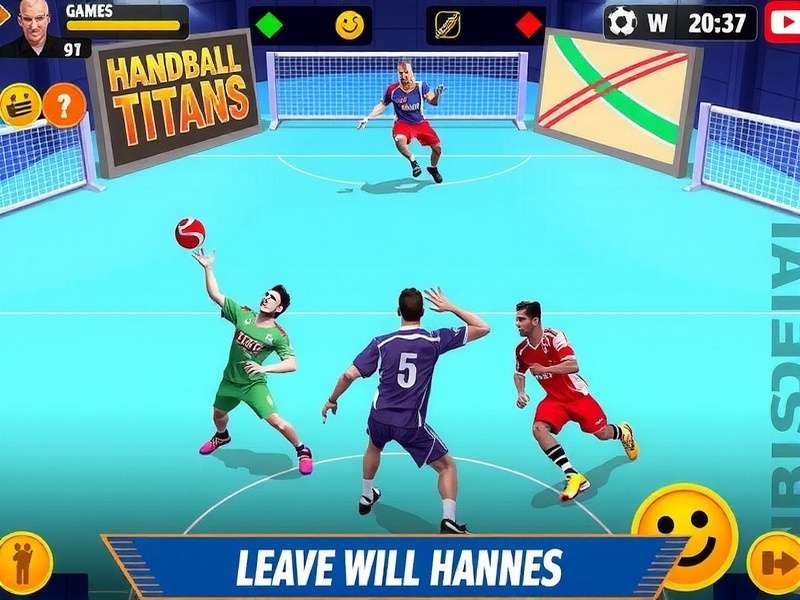 Handball Titans India Game Screenshot